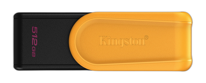 Kingston Technology DataTraveler 512GB Portable USB 3.2 Gen 1 Exodia S (Black/Yellow)