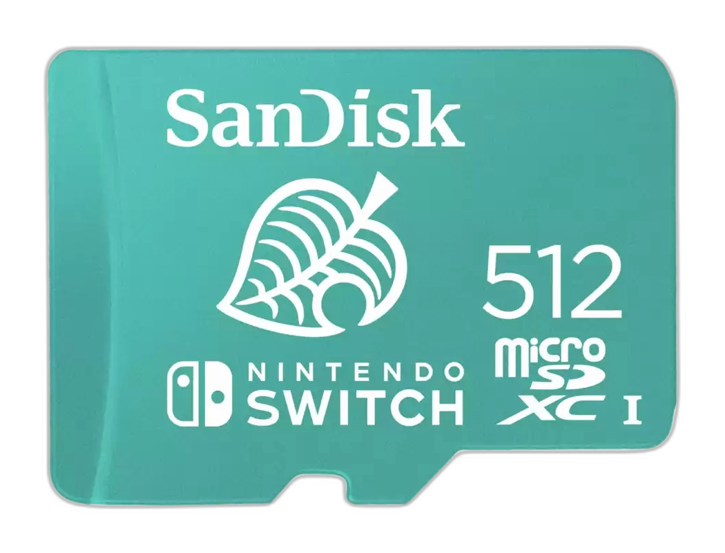 Tarjeta de memoria flash SanDisk Nintendo Switch 512 GB UHS-I U3