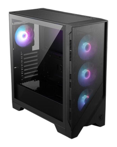 MSI - 824142355879 - Mid tower - ATX / Mini ITX / micro ATX - All black