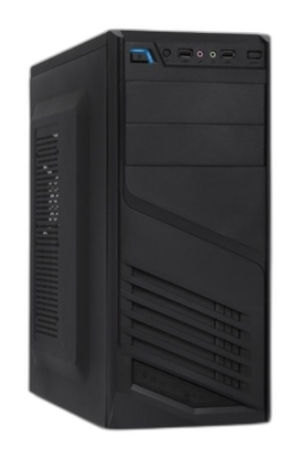 Gabinete Xtech XTQ-200 ATX 600W negro