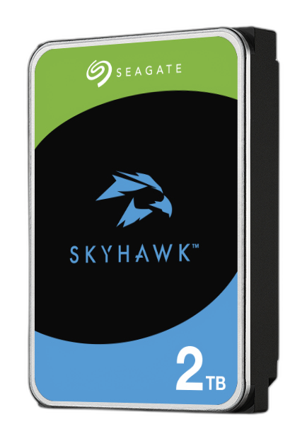 Seagate SkyHawk disco duro interno 2 TB 256 MB 3.5" Serial ATA III