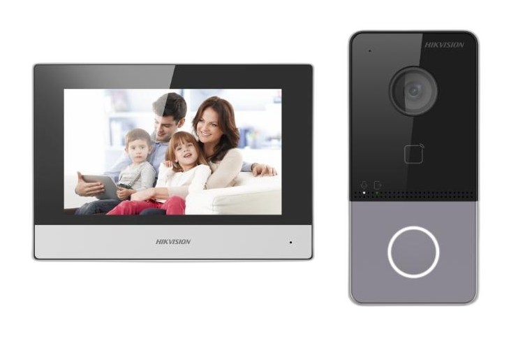 Sistema de intercomunicación de video Hikvision DS-KIS603-P