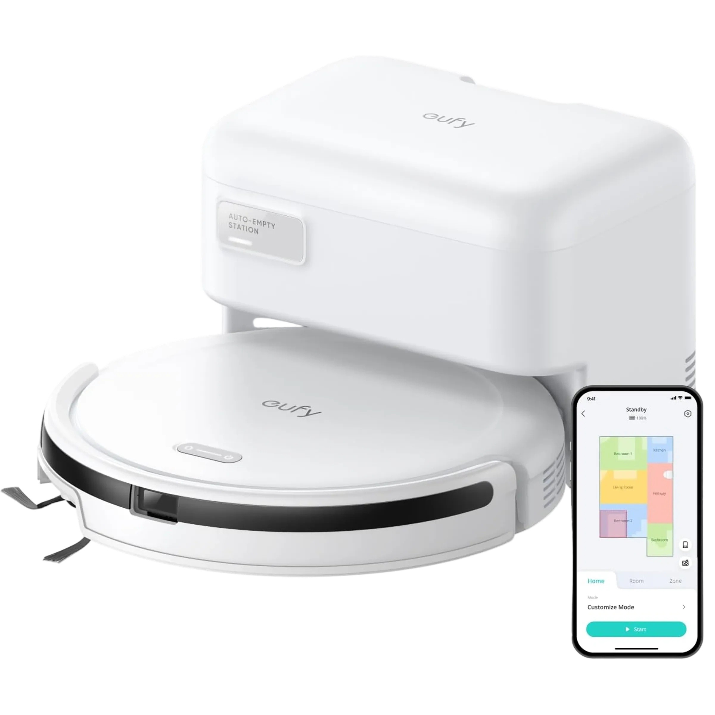 Eufy - Robot Vacuum - Auto-empty C10