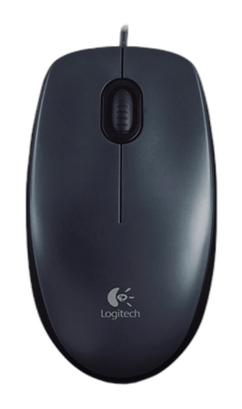 Logitech M90 ratón Oficina Ambidextro USB tipo A Óptico
