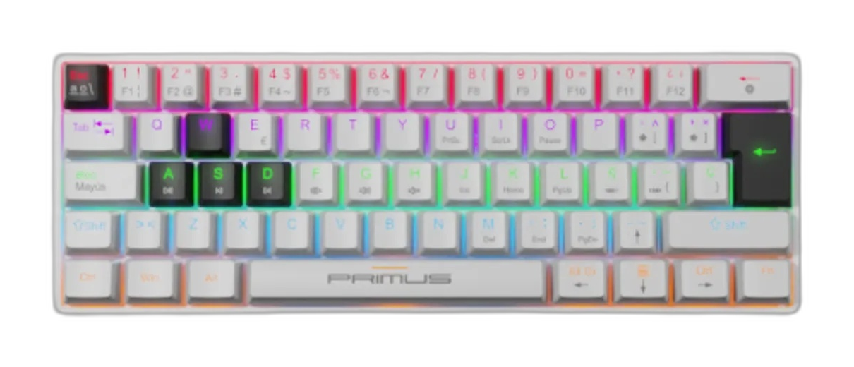 Teclado Primus Gaming cableado USB 2.0 español