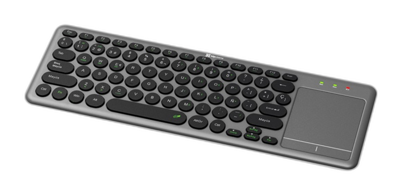 Keyboard Klip Xtreme Spanish Wireless 2.4 GHz / Bluetooth 5.0