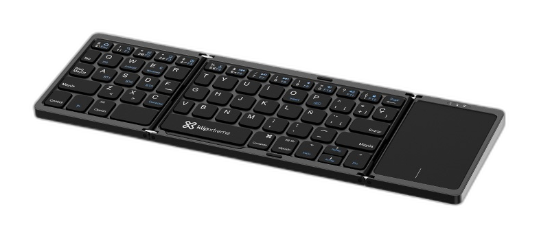 Teclado inalámbrico Klip Xtreme KCK-650S-BK Bluetooth 5.0 negro