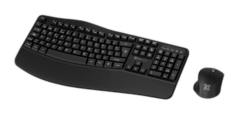 Teclado y mouse inalámbrico Klip Xtreme KBK-760 2.4 GHz Bluetooth