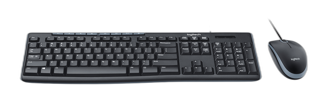 Logitech 920-002716 teclado Ratón incluido USB Inglés Negro