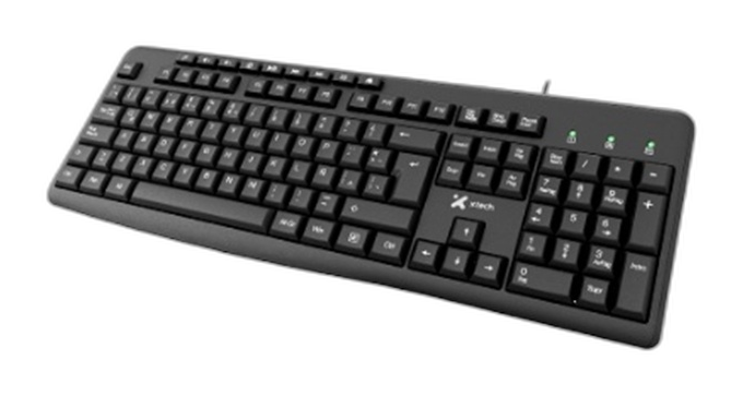 Teclado Xtech XTK-140S alámbrico español USB