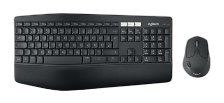 Logitech 920-008659 teclado Ratón incluido Universal RF Wireless + Bluetooth QWERTY Español Negro