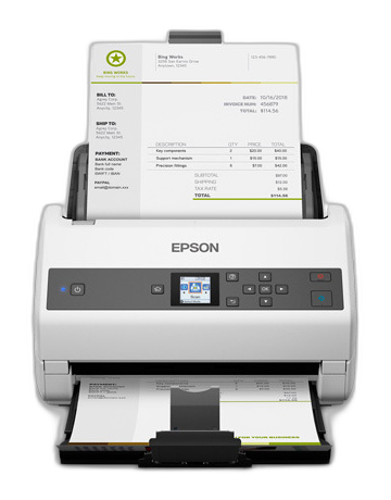 Epson WorkForce B11B250201 escaner Escáner alimentado con hojas 600 x 600 DPI A3 Negro, Blanco