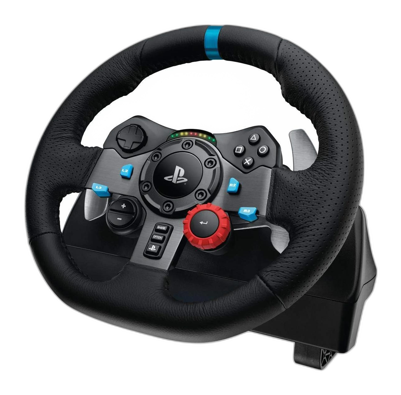 Logitech G29 Driving Force - Juego de volante y pedales - cableado - para PC, Sony PlayStation 3, Sony PlayStation 4