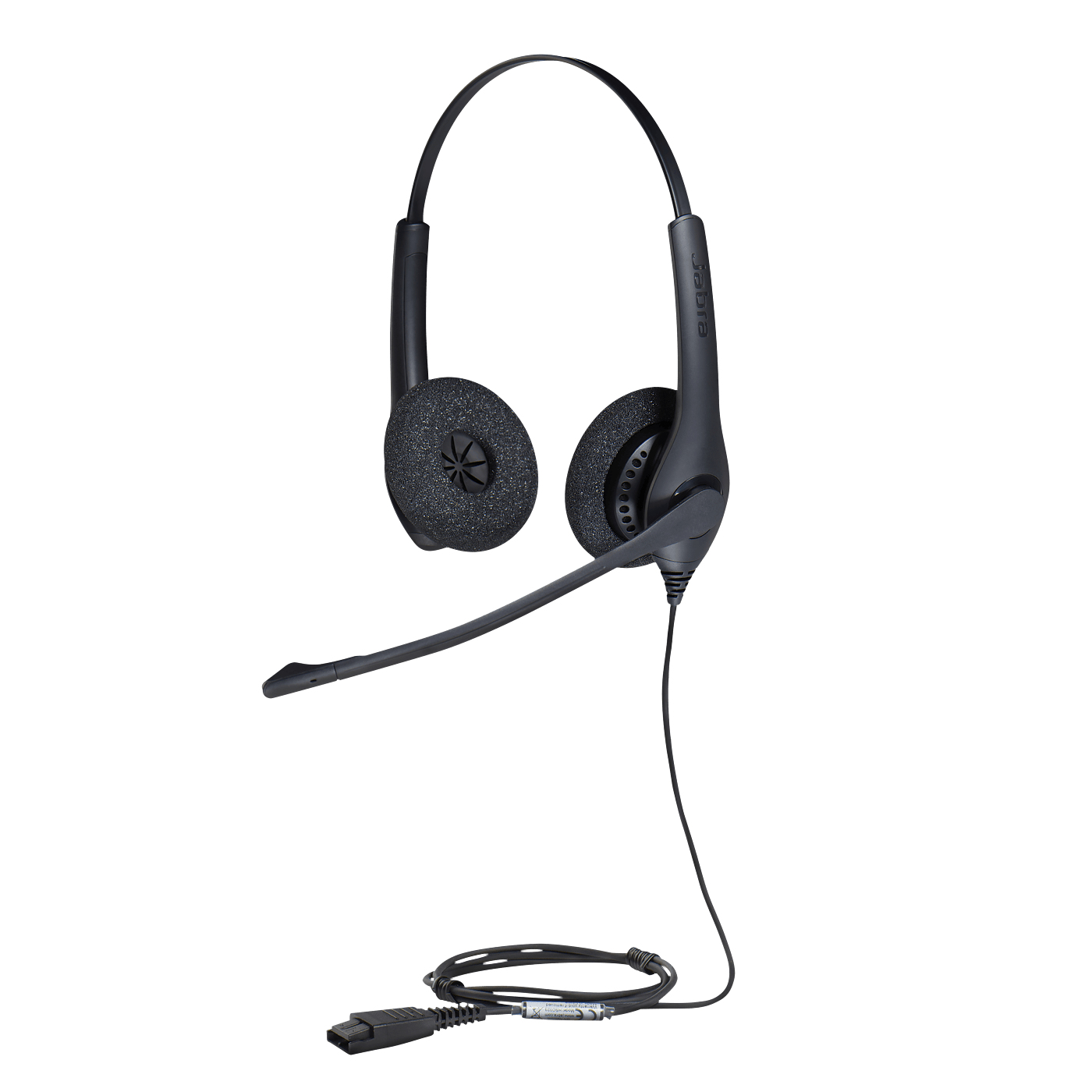 Jabra Biz 1500 Auriculares Alámbrico Diadema Oficina/Centro de llamadas Negro