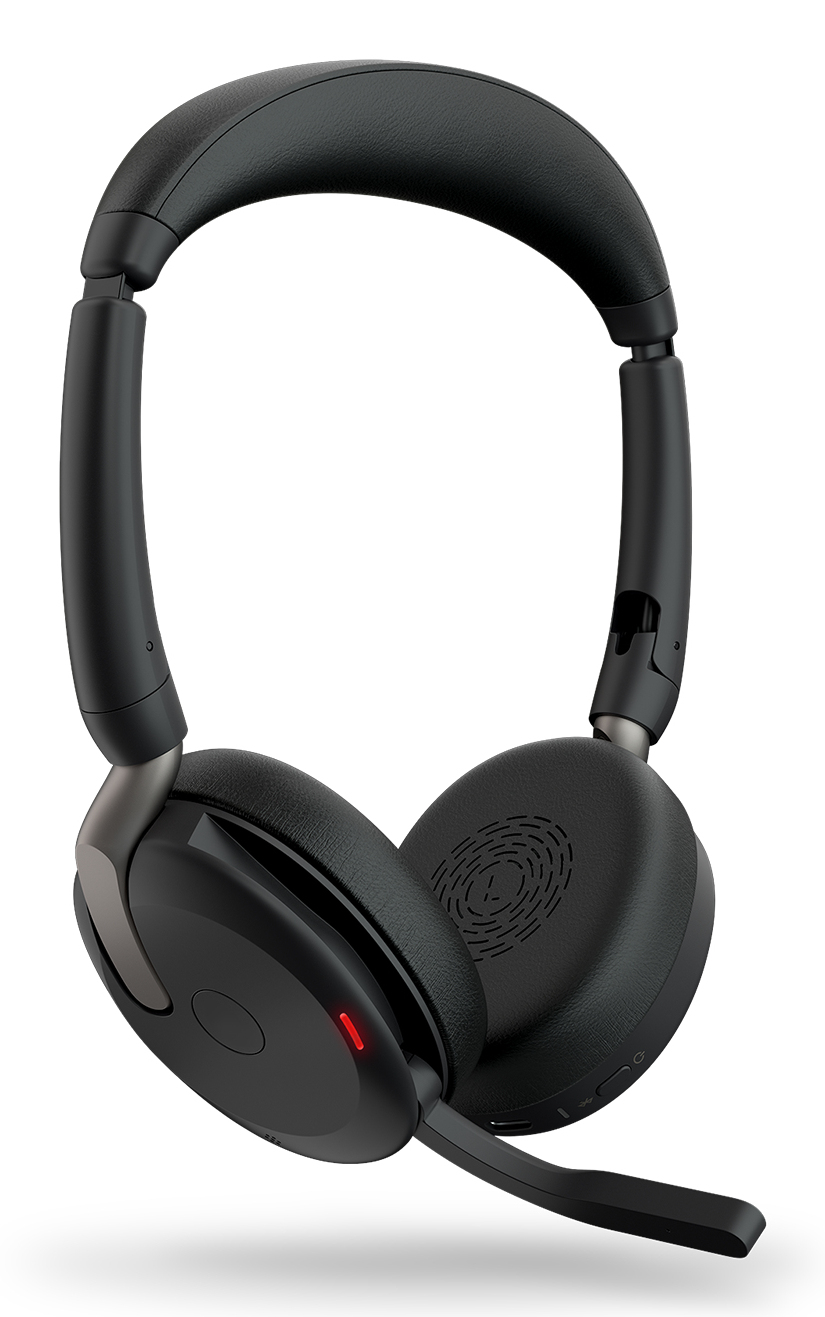 Jabra Evolve2 65 Flex Auriculares Inalámbrico Diadema Oficina/Centro de llamadas USB tipo A Bluetooth Base de carga