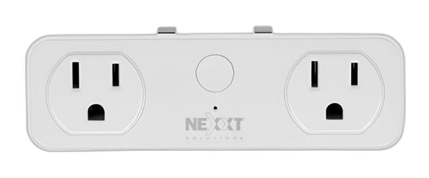 Enchufe Wi-Fi Nexxt Solutions Home NHP-D610 2 tomas
