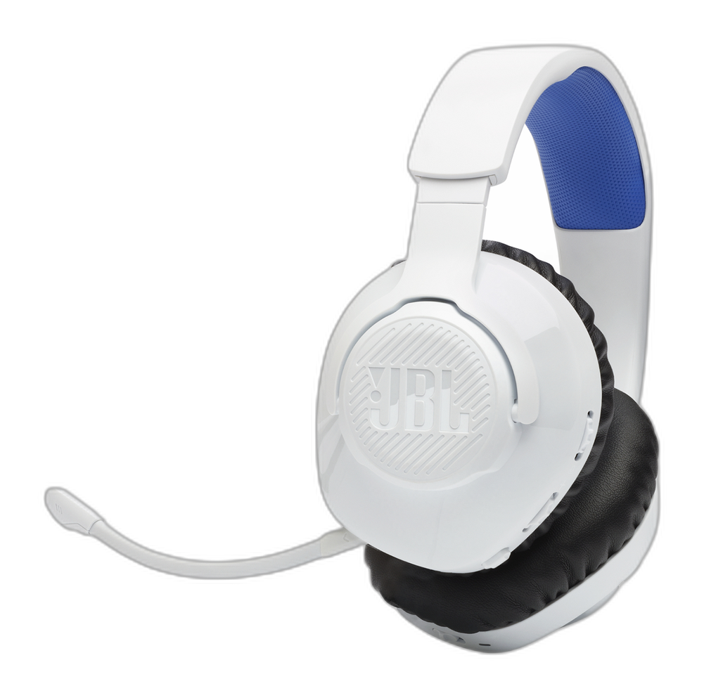 JBL Quantum 360P Auriculares Inalámbrico Diadema Juego USB Tipo C Bluetooth Azul, Blanco