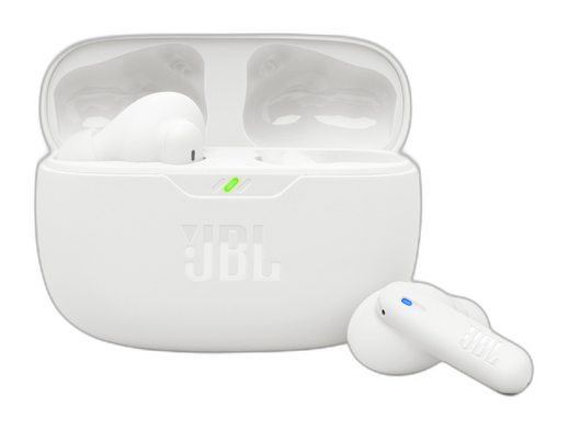 JBL Vibe Beam 2 Auriculares True Wireless Stereo (TWS) Dentro de oído Llamadas/Música/Deporte/Uso diario USB Tipo C Bluetooth Blanco