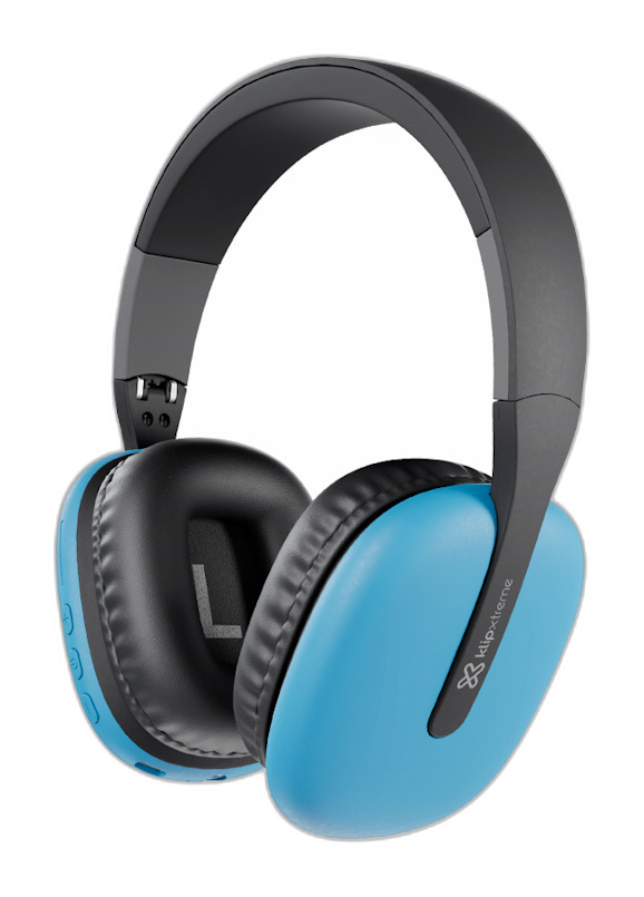 Auriculares Klip Xtreme KWH-010BL inalámbricos azul 25 horas
