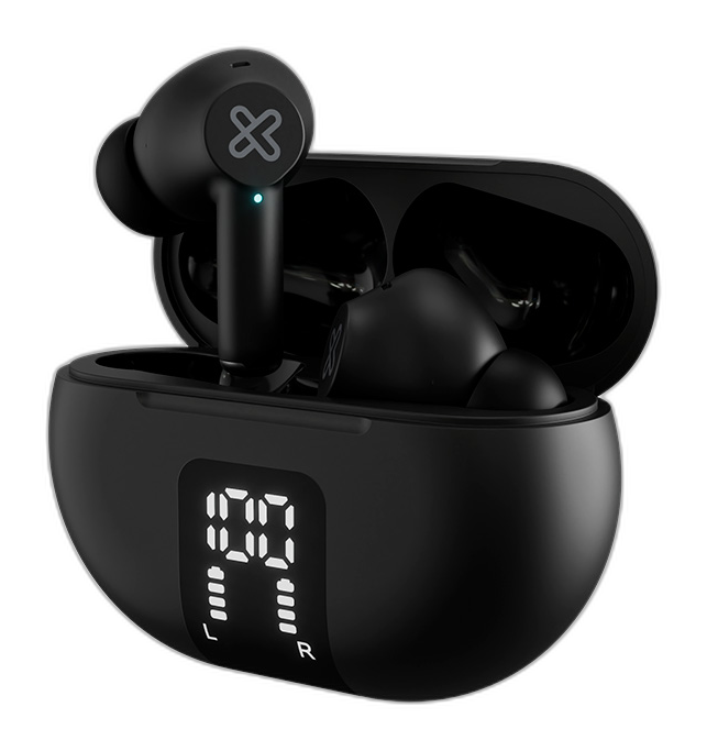 Auriculares Klip Xtreme inalámbricos 22 horas con cancelación de ruido