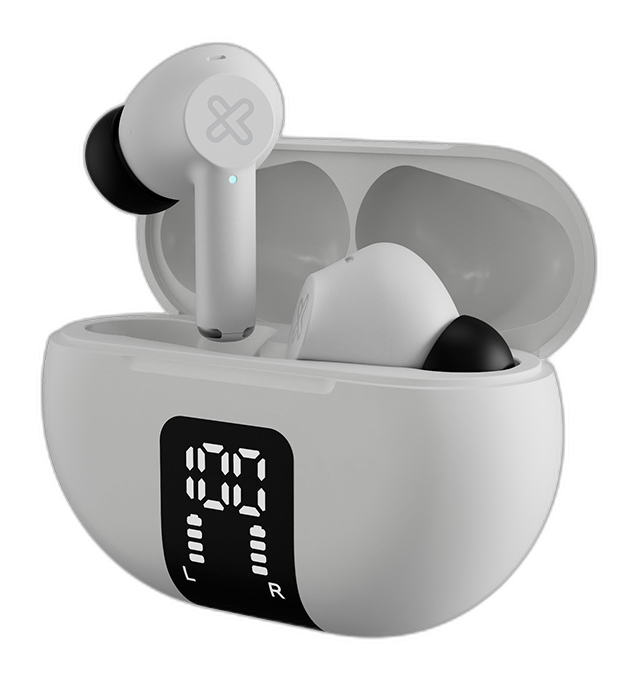 Auriculares Klip Xtreme inalámbricos 22 horas con cancelación de ruido
