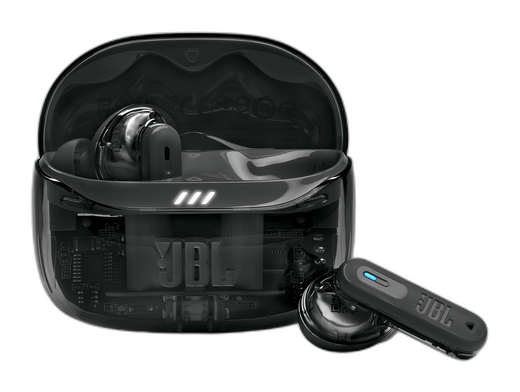 JBL TUNE - Beam - Headphones - Ghost Black - JBLTBEAM2GBLKAM