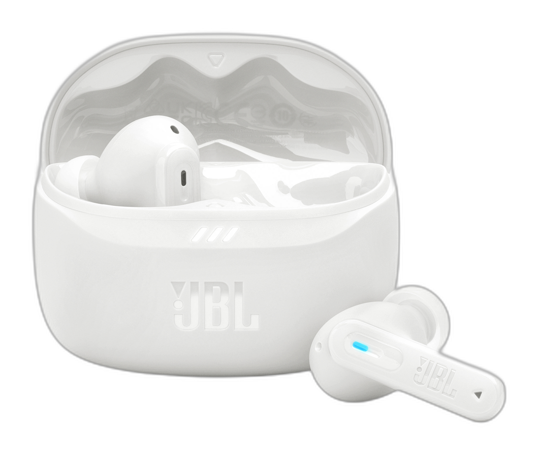 JBL Tune Beam 2 Auriculares Inalámbrico Dentro de oído Música/uso diario Bluetooth Blanco