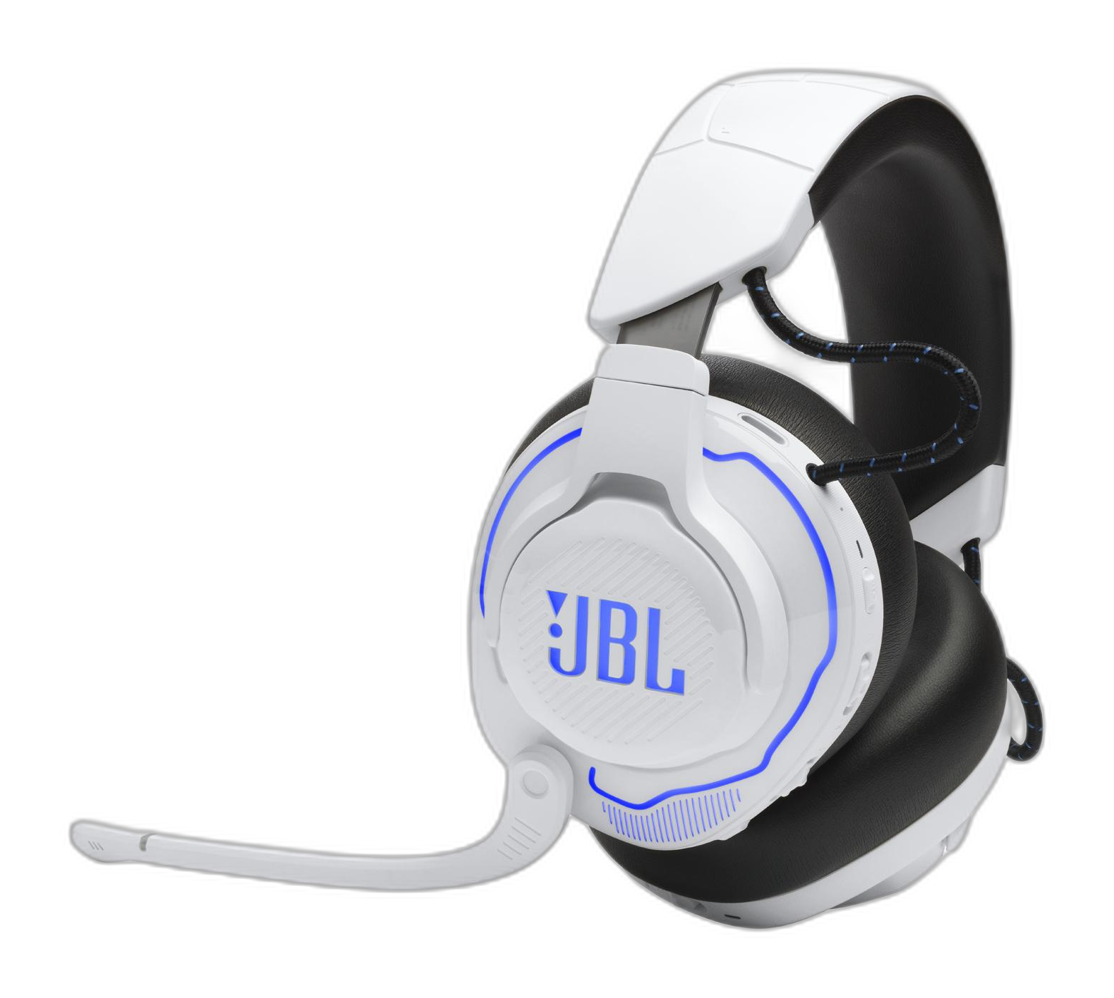 Auriculares JBL Quantum 910 blanco azul