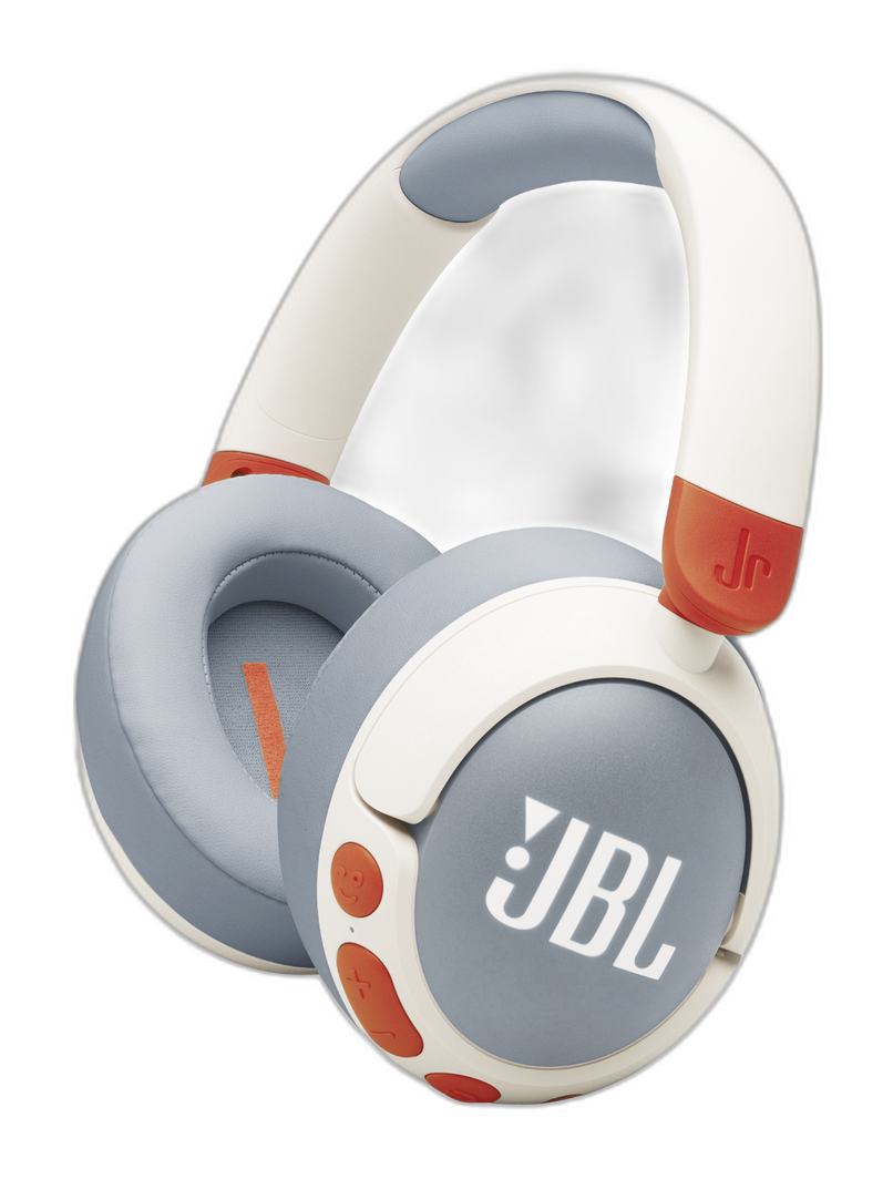 JBL Junior 470NC Auriculares Inalámbrico Diadema Llamadas/Música USB Tipo C Bluetooth Gris claro, Blanco