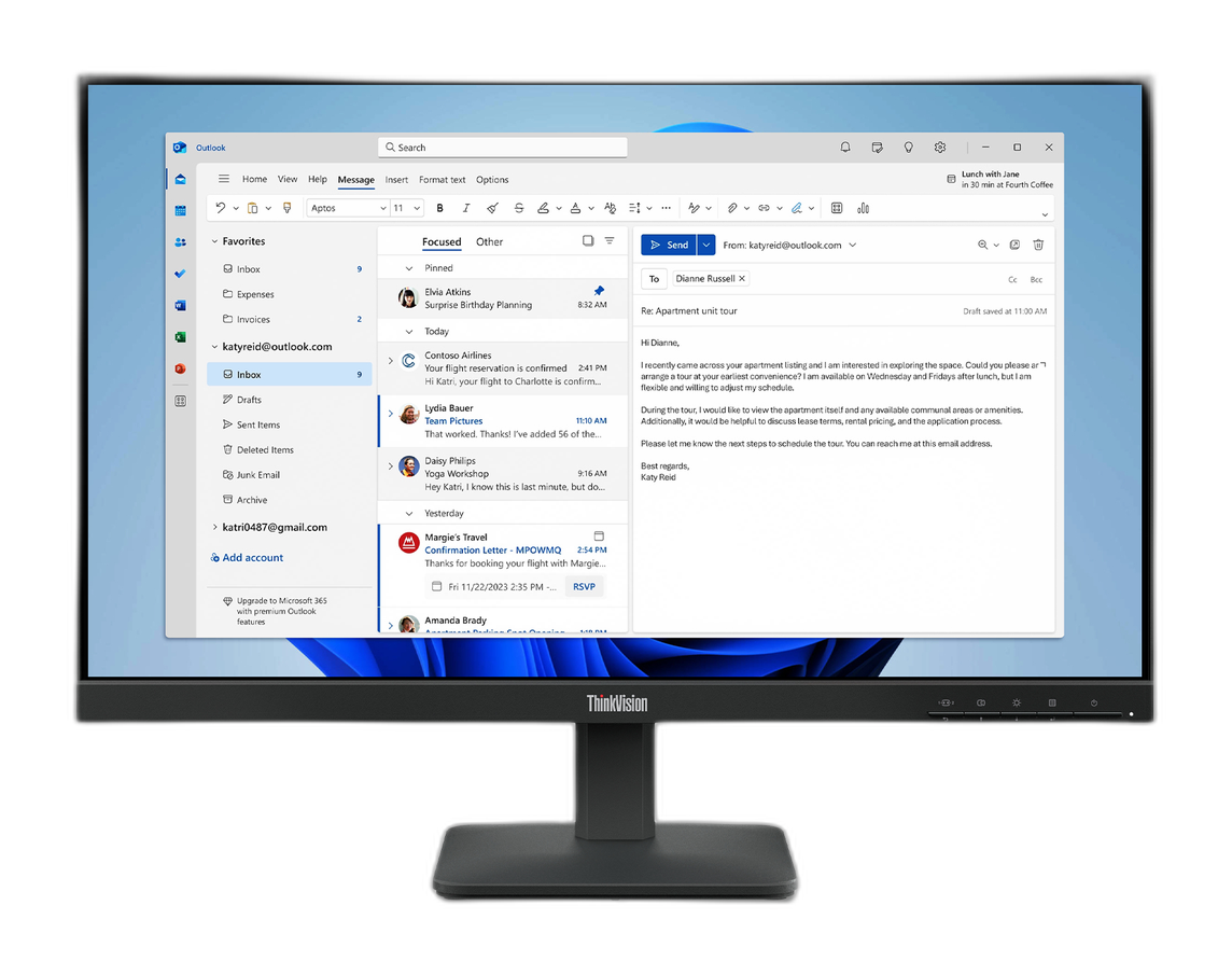 Lenovo ThinkVision S24-4e Monitor