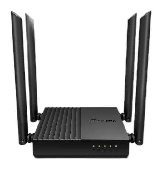 TP-Link Archer C64 router inalámbrico Gigabit Ethernet Doble banda (2,4 GHz / 5 GHz) Negro