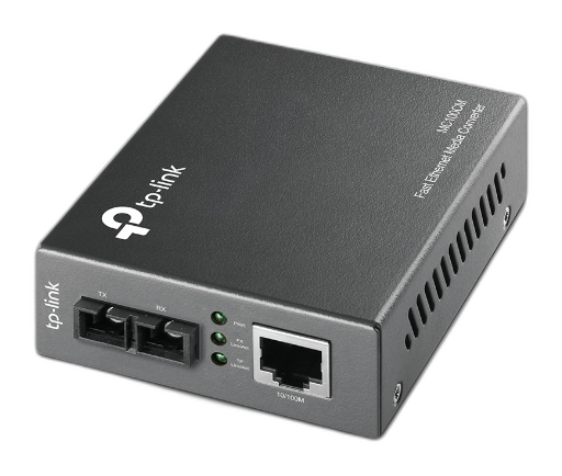 TP-Link Omada MC100CM convertidor de medio 100 Mbit/s 1310 nm Multimodo Negro