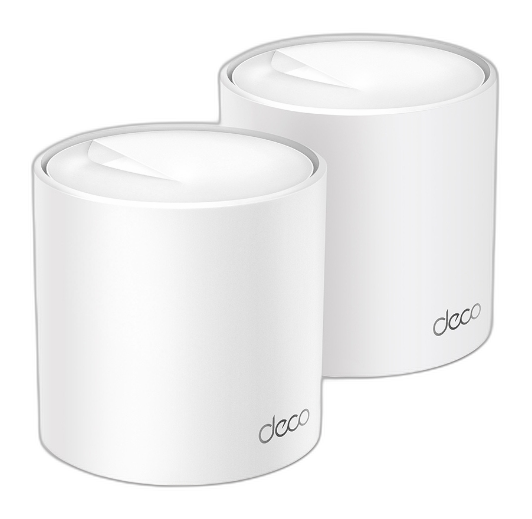 TP-Link Deco X50 (2-pack) Doble banda (2,4 GHz / 5 GHz) Wi-Fi 6 (802.11ax) Blanco 3 Interno