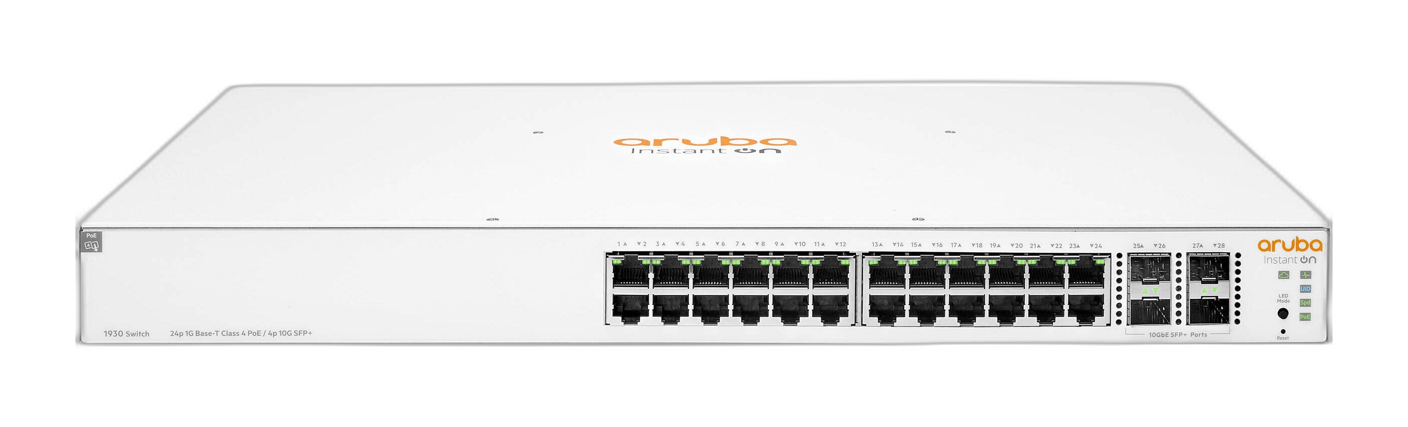 Conmutador HPE L3 montaje en rack PoE 195W