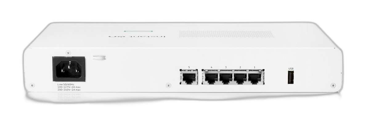 Gateway HPE SmartRate 2.5G PoE+ 64W 5 puertos