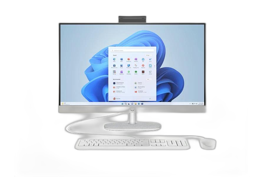 All-in-one HP 27-cr0252la AMD Ryzen 5 7520U / 4.3 GHz DDR5 SDRAM 512 GB