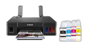 Canon PIXMA G-1110 - Impresora - color - chorro de tinta - A4/Legal - hasta 8.8 ipm (monocromo) / hasta 5 ipm (color) - capacidad: 100 hojas - USB 2.0