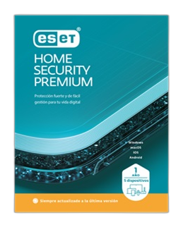Antivirus ESET Home Security Premium 1 año 5 dispositivos