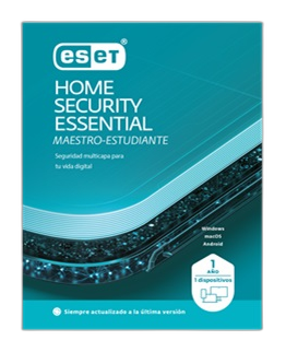 Antivirus ESET Home Security Essential 1 año 1 dispositivo