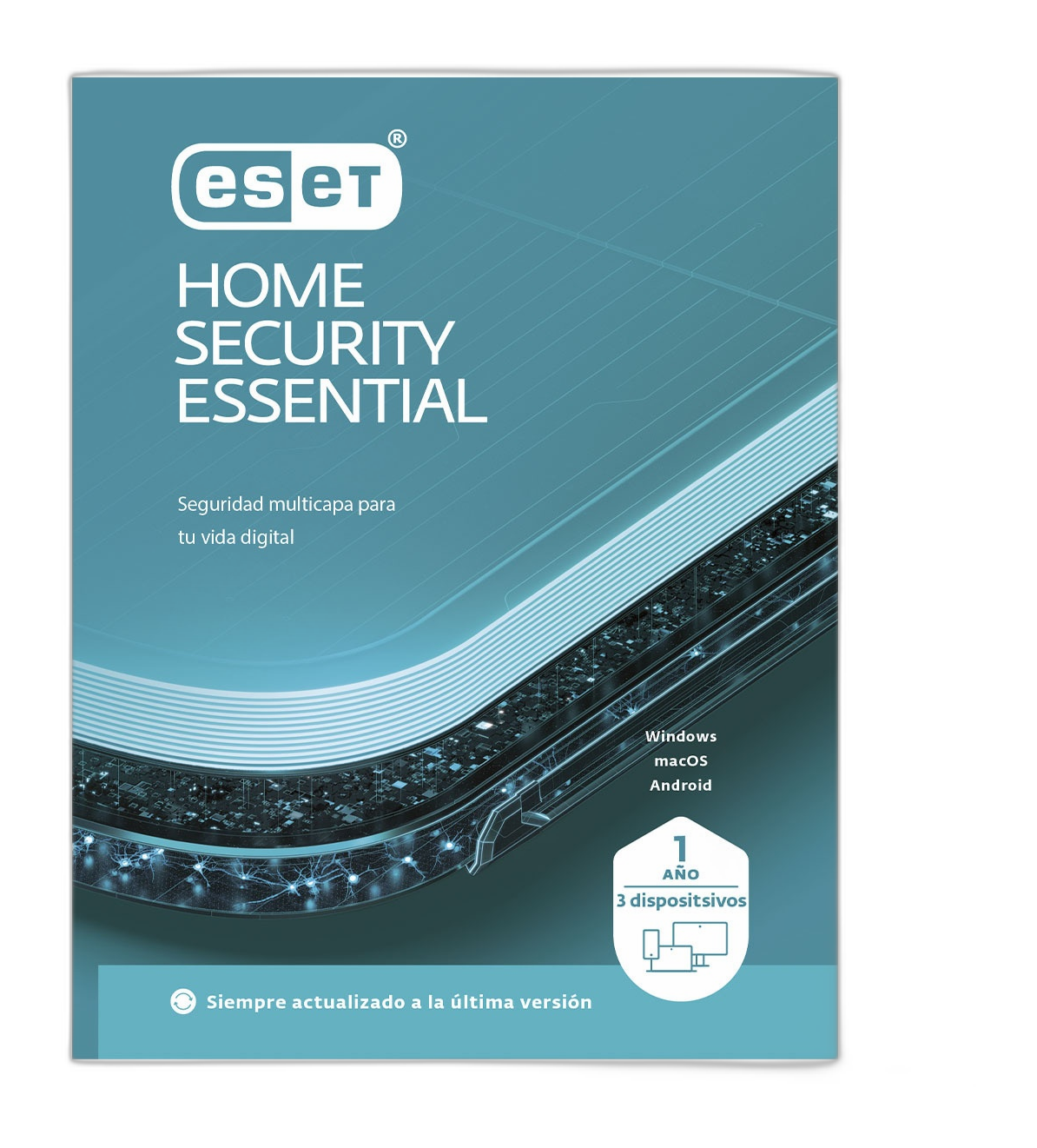Antivirus ESET Home Security Essential 1 año 3 dispositivos