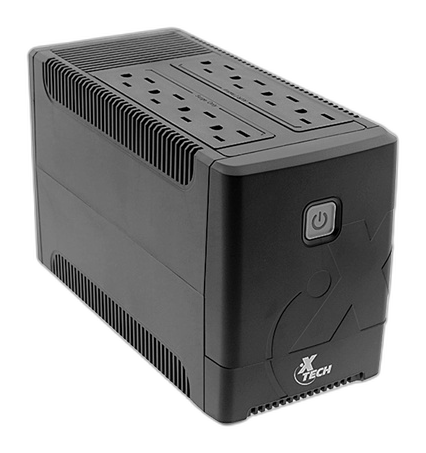 Fuente de poder Xtech XTP-511 250W 500VA 110V 8 salidas