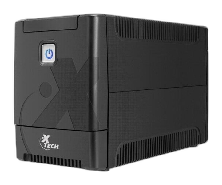 Sistema de respaldo de batería Xtech Line interactive 375 Watt 750 VA