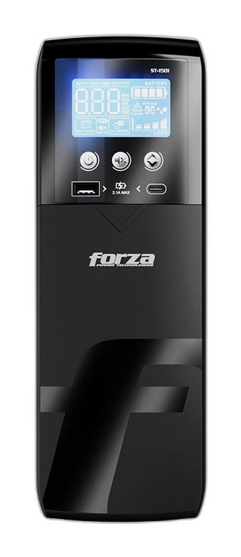 Fuente de alimentación Forza Line Interactive 900W 1500VA