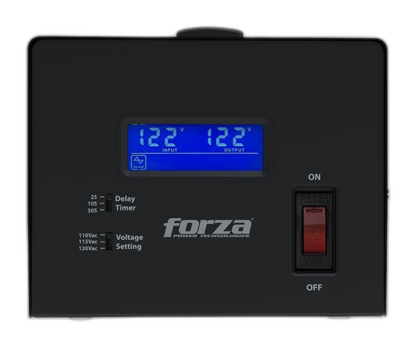 Regulador de voltaje Forza FVR-3601 110/120V 4 tomas