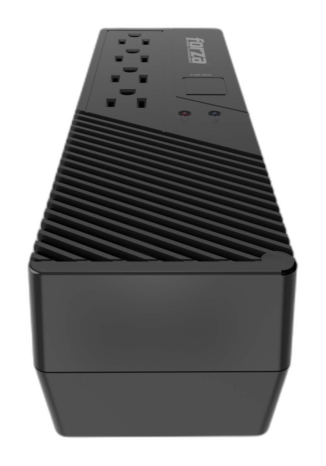CA 115 V Forza FVR Series FVR-1011 500 vatios 1000 VA negro
