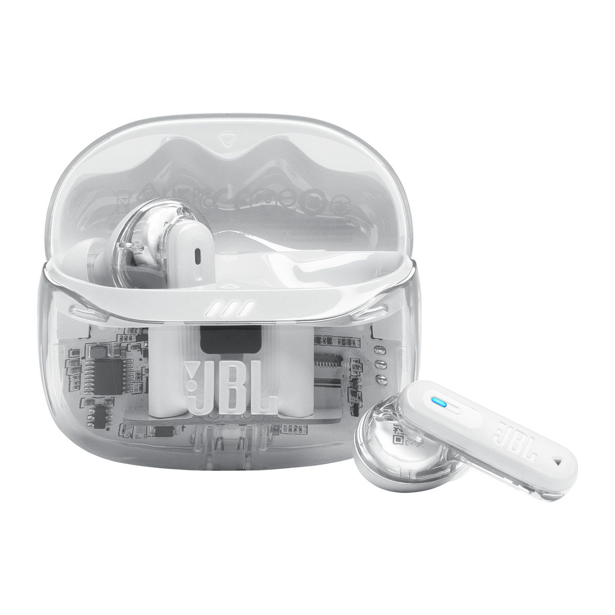 Audífonos JBL Tune Beam 2 Ghost Edition Blanco