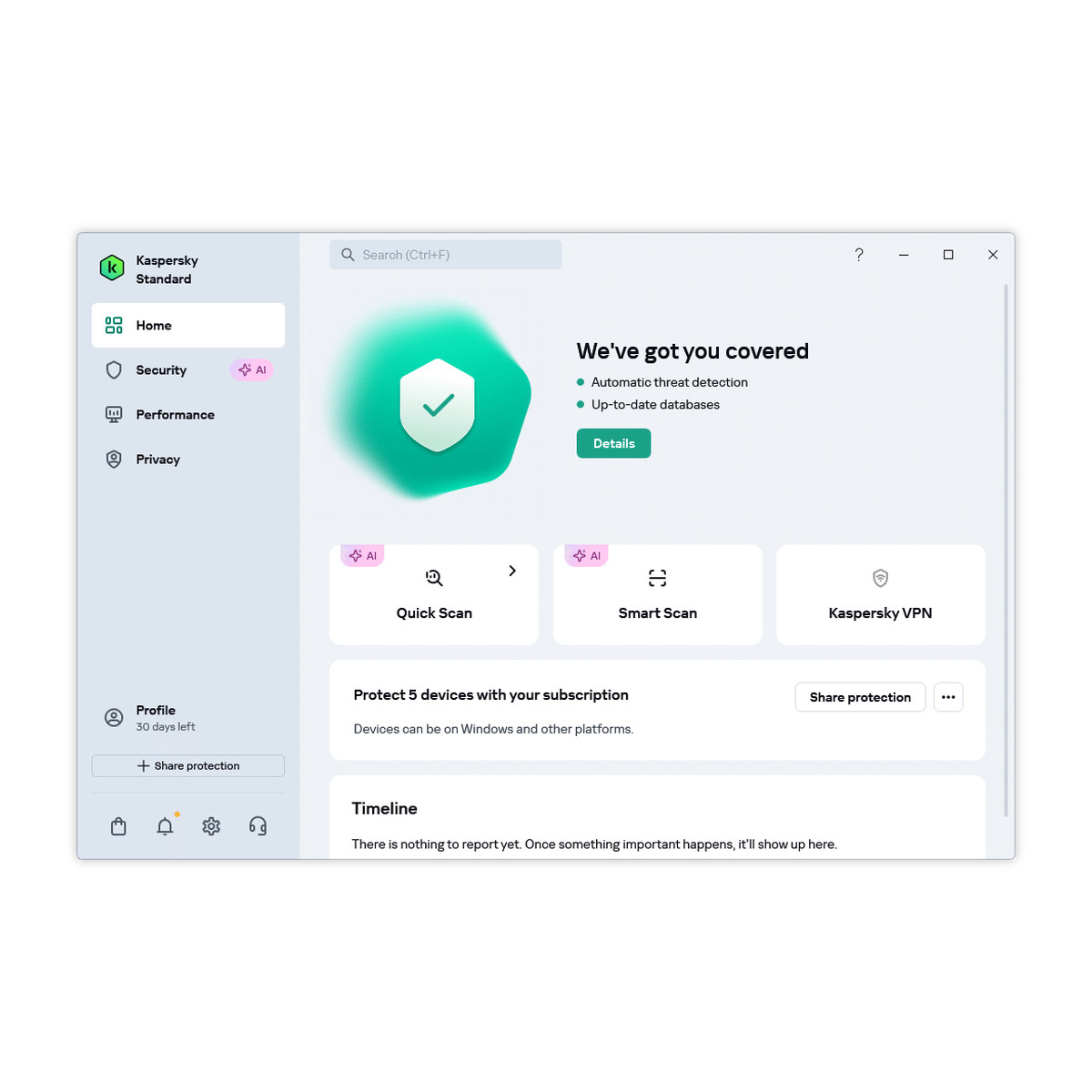 Antivirus Kaspersky Standard 1 dispositivo 1 año