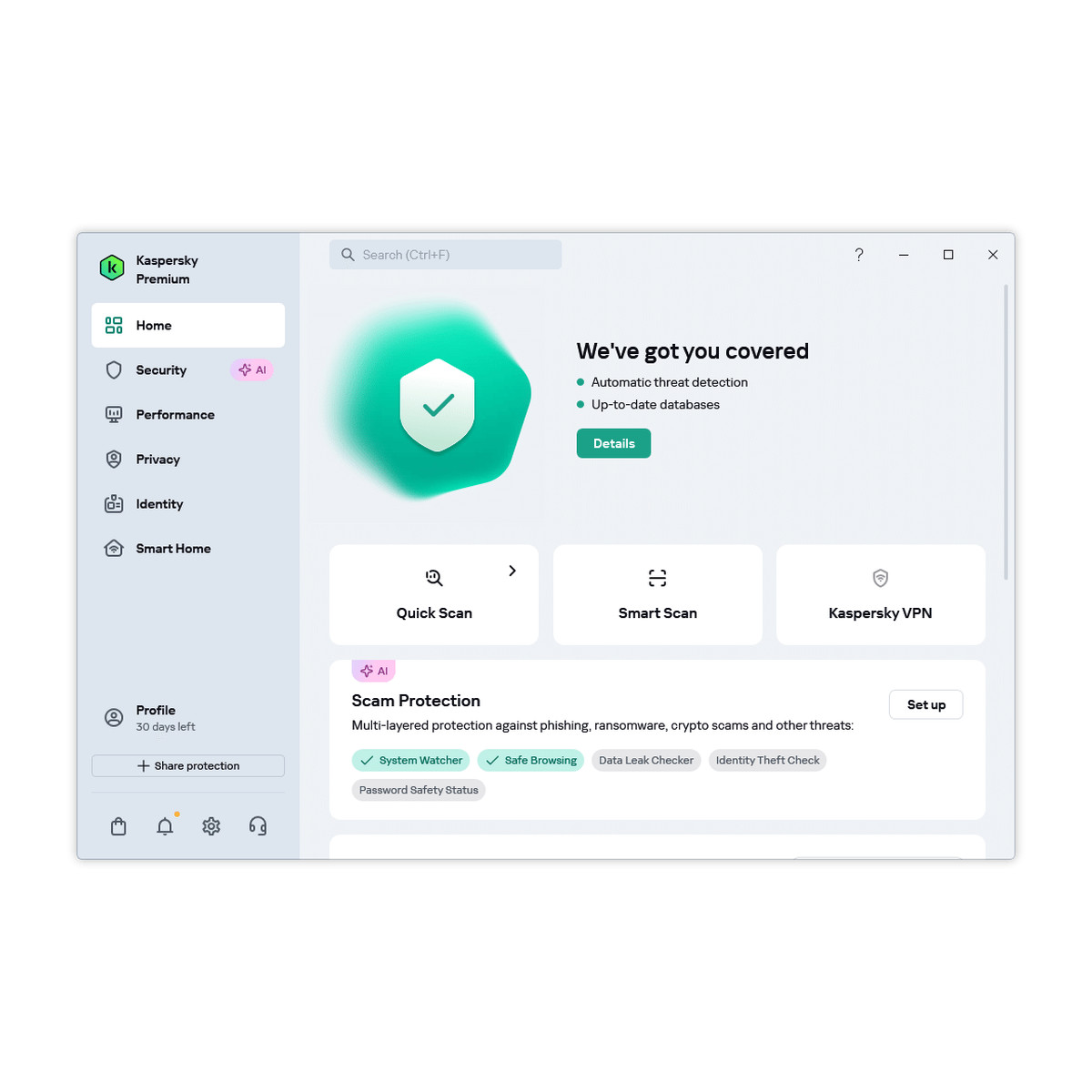 Antivirus Kaspersky Premium 3 dispositivos 1 año