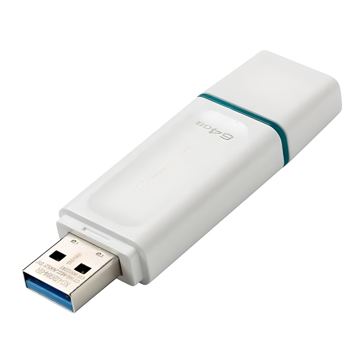Memoria USB Kingston DataTraveler Exodia 64GB Blanco