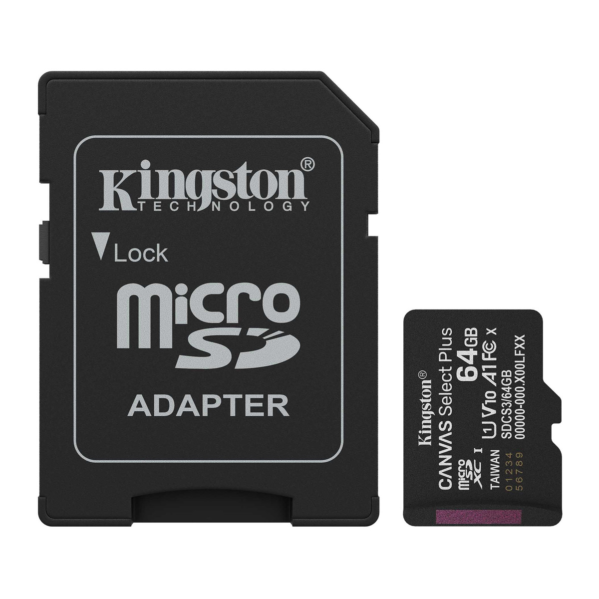 Tarjeta de memoria Kingston Canvas Select Plus Gen3 64GB
